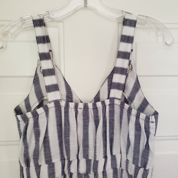 Navy & white jumpsuit from Derek Heart - Picture 4 of 4